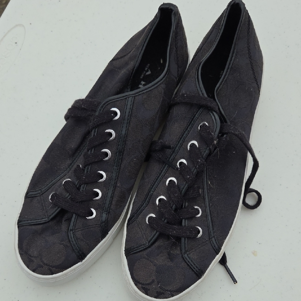 Coach Women's Black C Sneakers